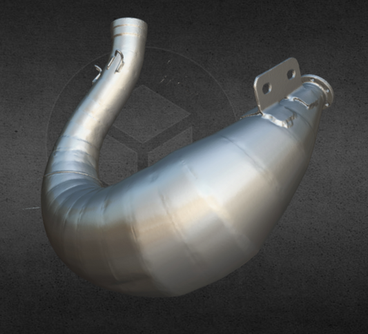 Expansion muffler, from 2D to 3D